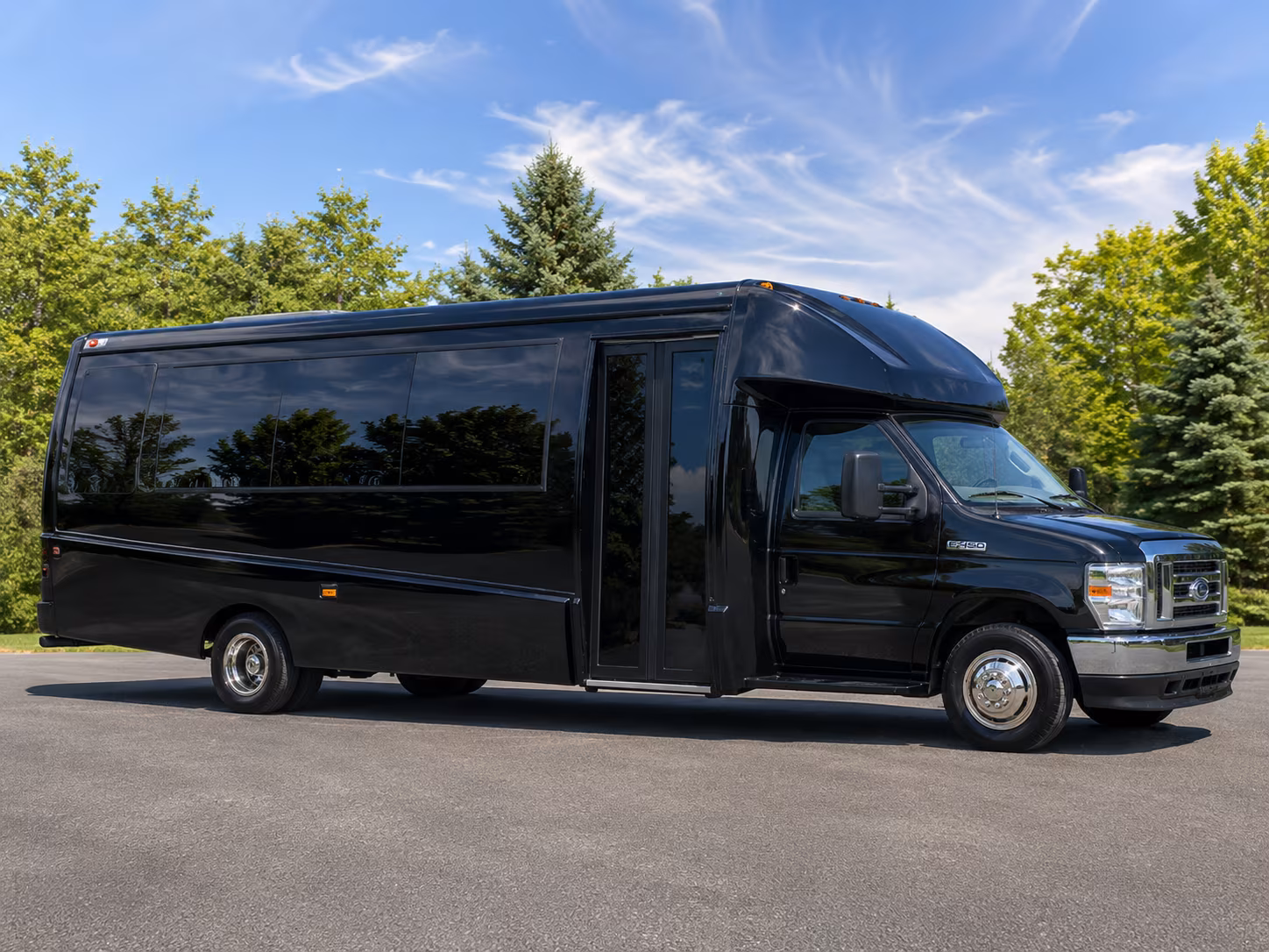 prom minibus rentals for multi stop pickups through bonita springs neighborhoods